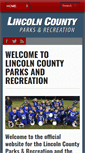 Mobile Screenshot of lincolncountyparks.org